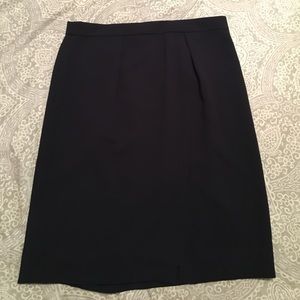 J Crew Navy Pencil Skirt